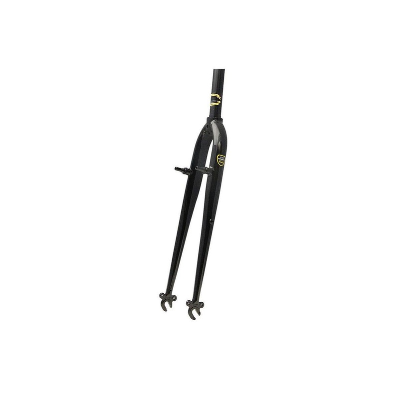 Soma Straight Blade CX Cantilever Fork (Black) (1-1/8″)