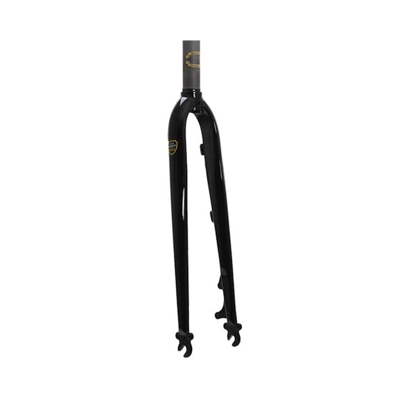 Soma Straight Blade CX Fork (Black) (Disc) (QR) (Straight) (44mm Rake)