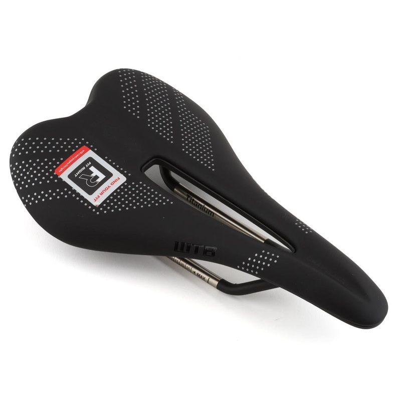 WTB Gravelier Saddle (Black) (Titanium Rails) (140mm)