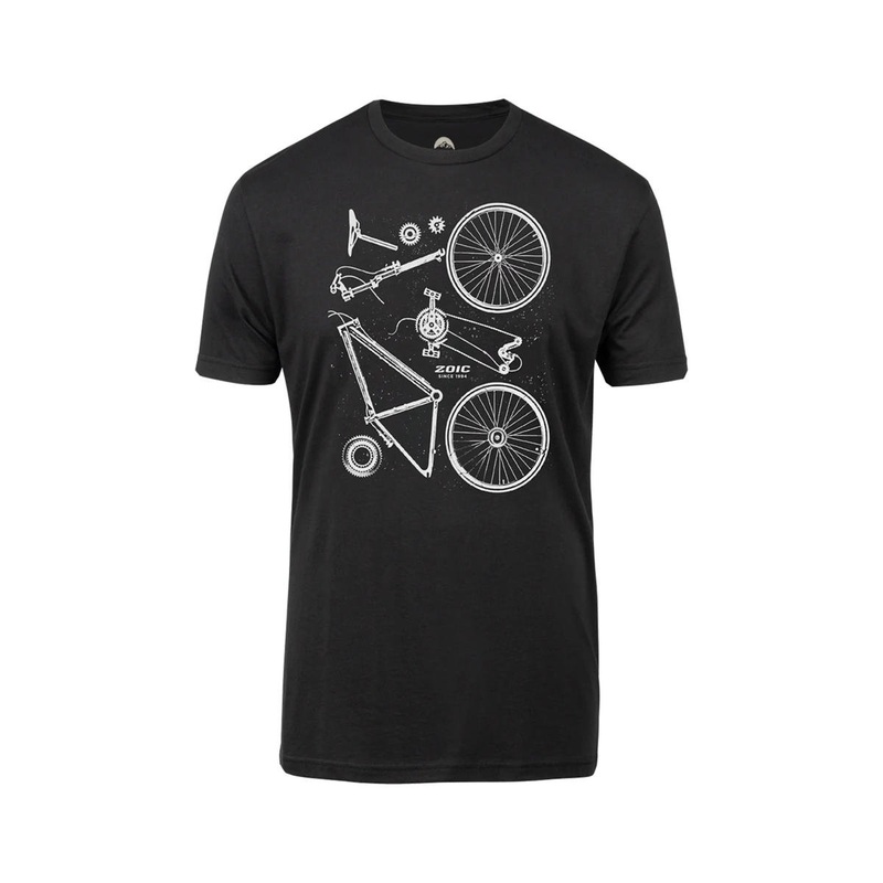 ZOIC Parts T-Shirt (Black) (M)