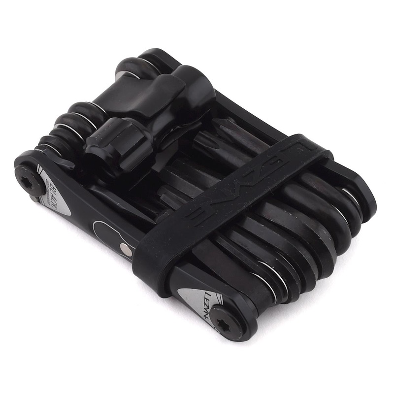 Lezyne RAP II CO2 Multi Tool (Black) (25 Tools)