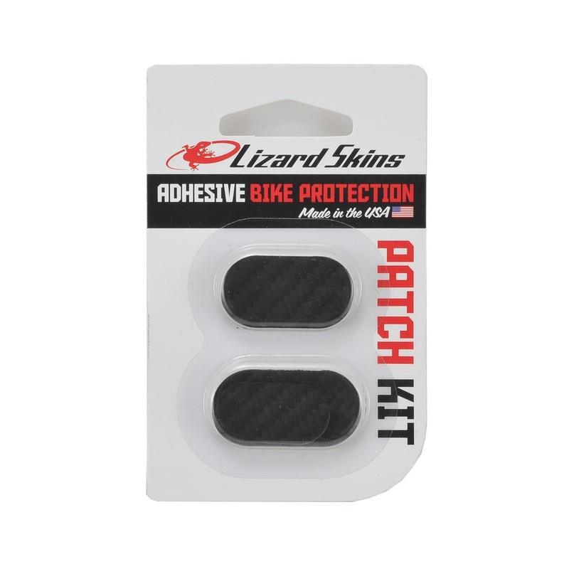 Lizard Skins Frame Protector Patch Kit (Carbon Leather) (8-pack)