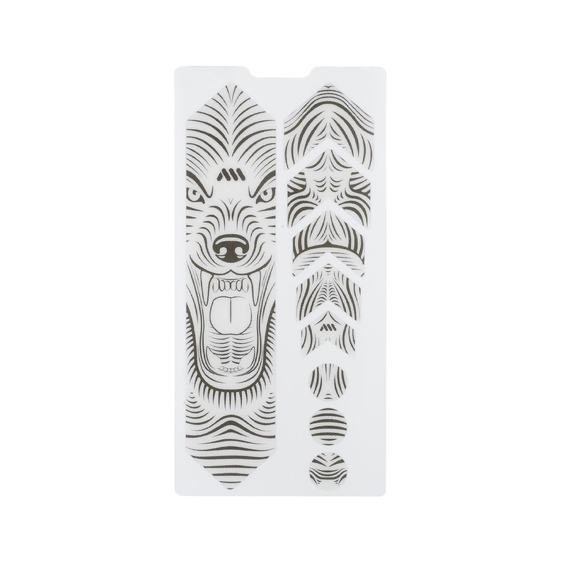 All Mountain Style Honeycomb Frame Guard (Grey) (Wolf)