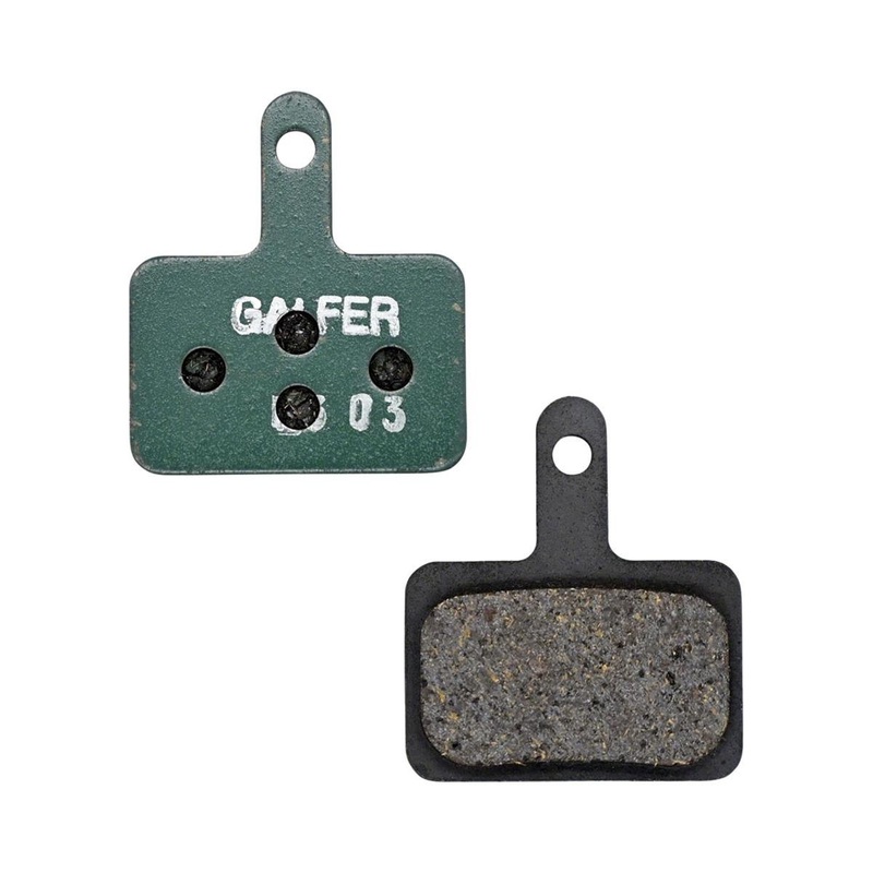 Galfer Pro Compound Disc Brake Pads (Semi-Metallic) (Shimano Deore) (1 Pair)