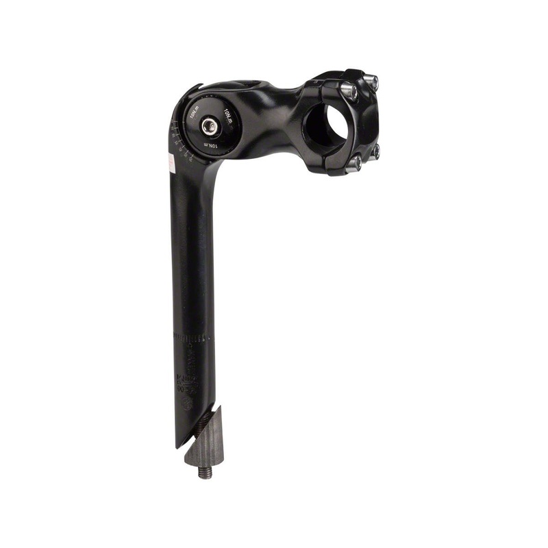 Kalloy Uno 822 Stem (Black) (25.4mm) (100mm) (Adjustable) (1″ Threaded Steerer)