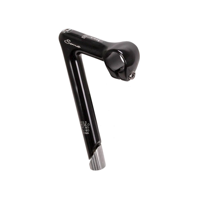 Soma Sutro Quill Stem (Black) (26.0mm) (80mm) (17) (1″ Threaded Steerer)
