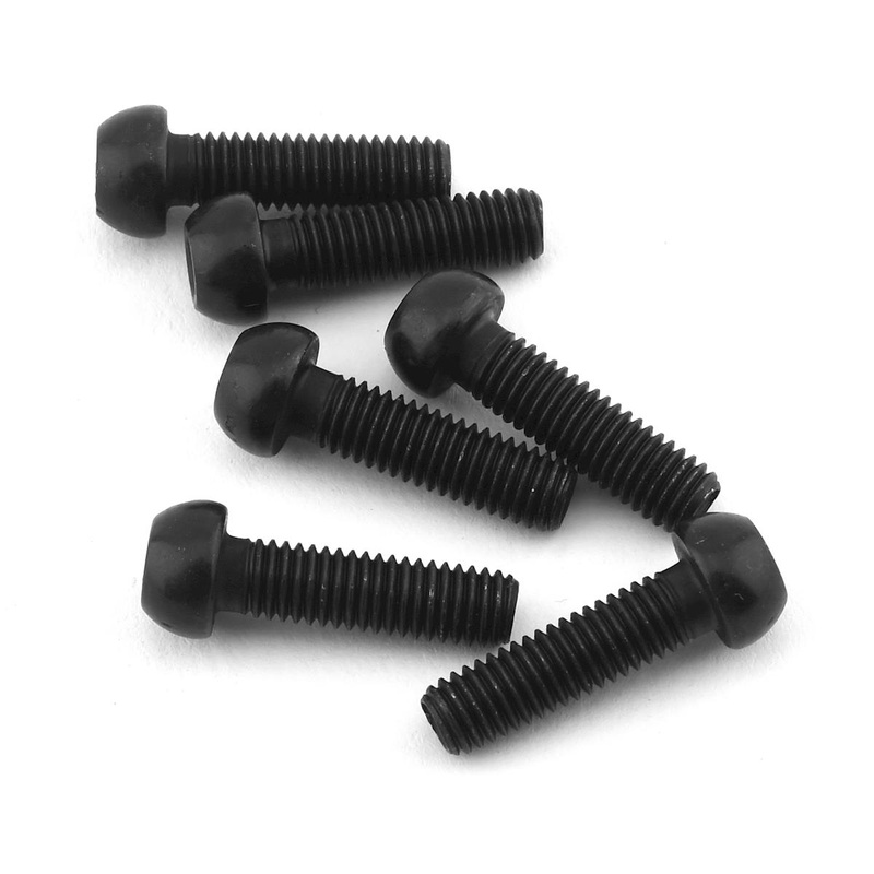 Thomson Stem Bolts (3mm Hex) (M4) (Black) (6)