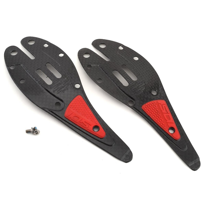 Sidi SRS Carbon Inserts (Black/Red) (41-42.5)