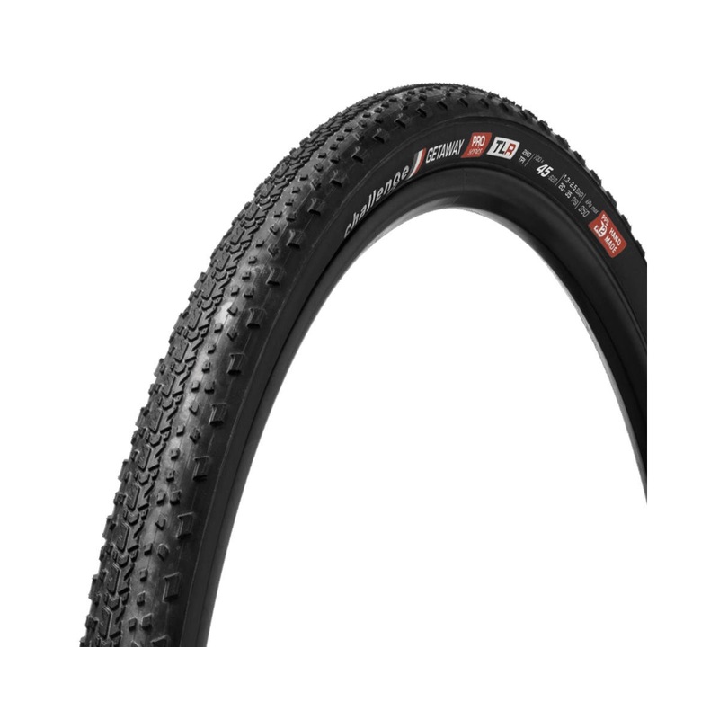 Challenge Getaway Pro TLR Tire (Black) (700c) (45mm)