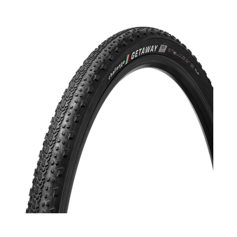 Challenge Tire Getaway XP TLR Tire (Black) (700c) (40mm)