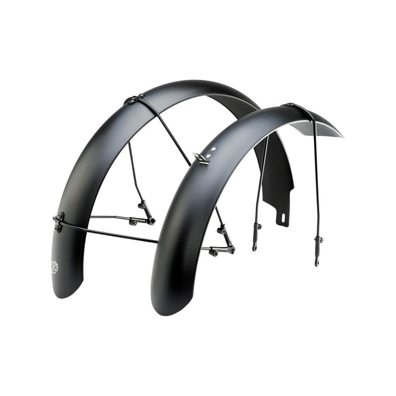 Portland Design Works E-Bike Fender Set (Black) (Fits up to 20 x 2.6″)