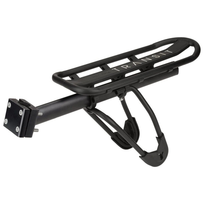 TransIt Convertible Seatpost Rack (Black) (26.8 – 31.6mm Clamp)