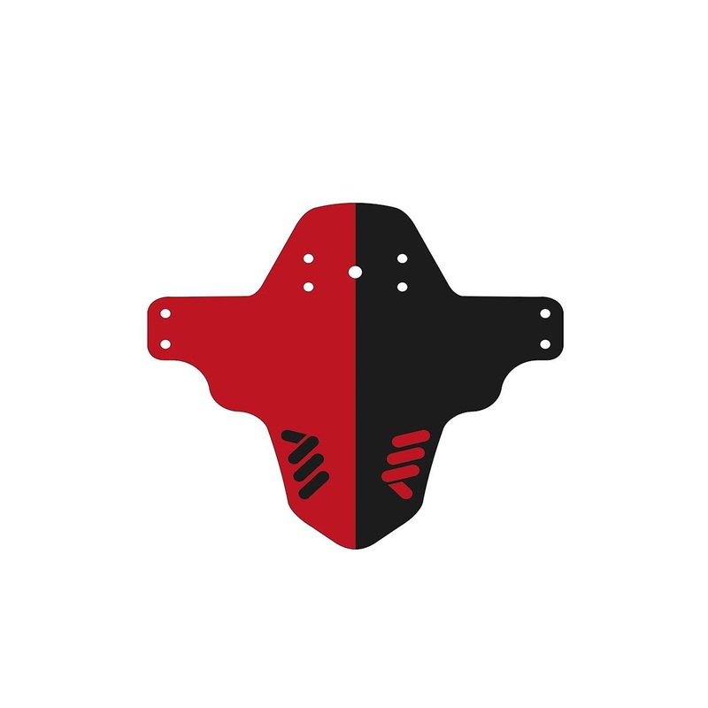 All Mountain Style Mud Guard (Red/Black)