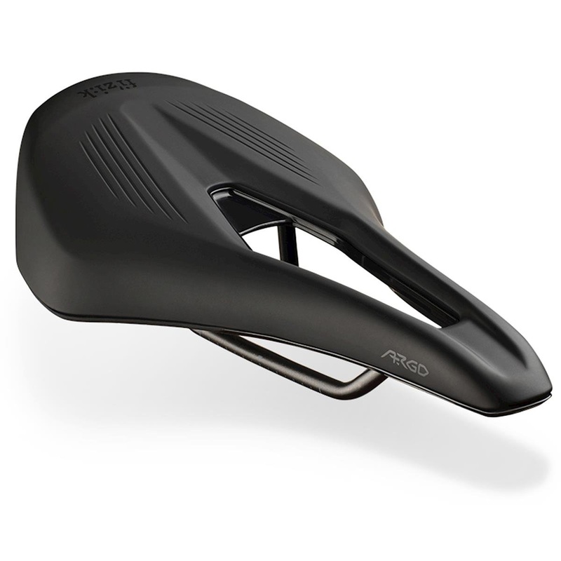 fizik Vento Argo R5 Saddle (Black) (S-Alloy Rails) (140mm)