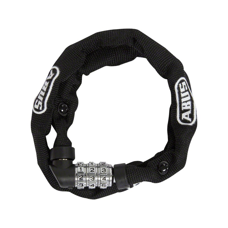 Abus Web Chain Lock 1200Combination (Black) (60cm)