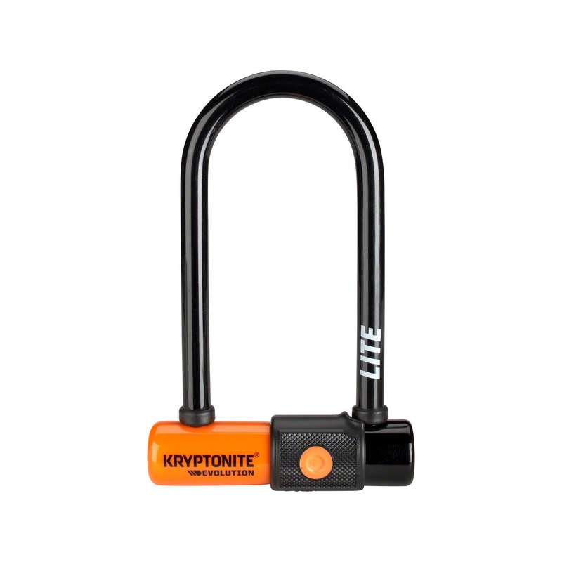 Kryptonite Evolution Series U-Lock Keyed (2.75 x 5.9″) (Black)