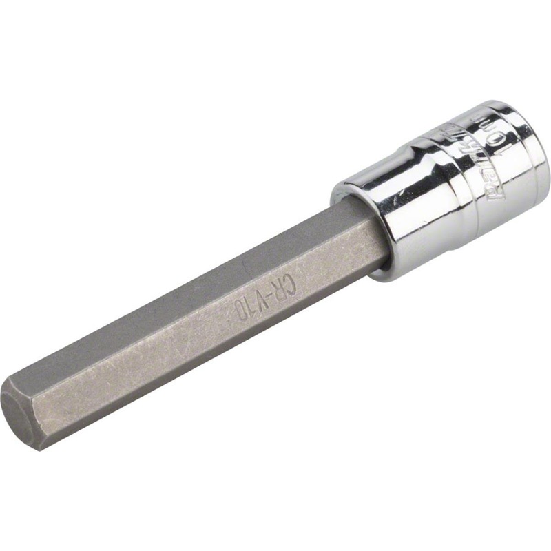 Park Tool Long Reach Hex Bit (For SBS/SKT) (68mm Length) (10mm) (3/8″ Drive)