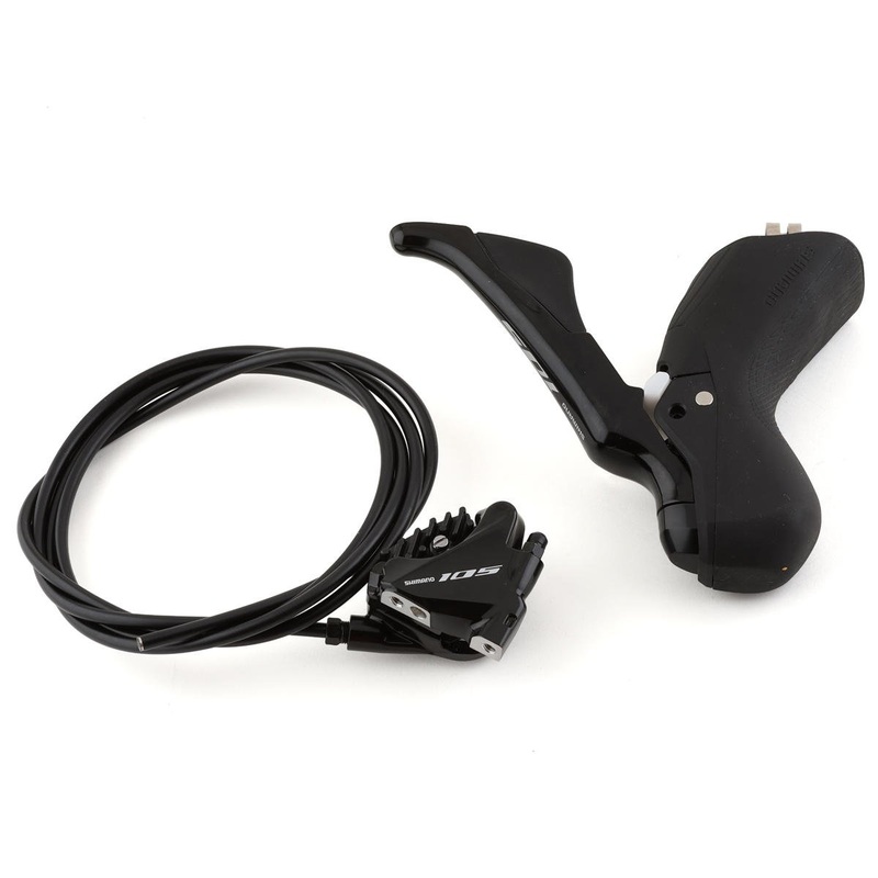 Shimano 105 ST-R7020/BR-R7070 Hydraulic Disc Brake/Shift Lever Kit (Black) (Right) (Flat Mount) (11 Speed) (Caliper Included)