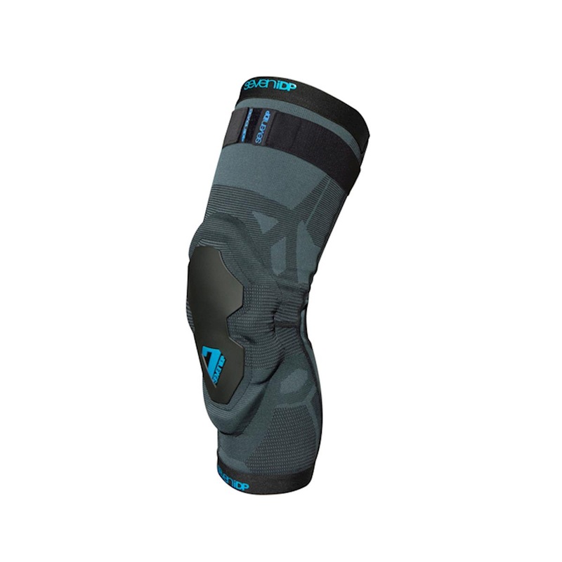 7iDP Project Knee Armor (Black/Grey) (XL)