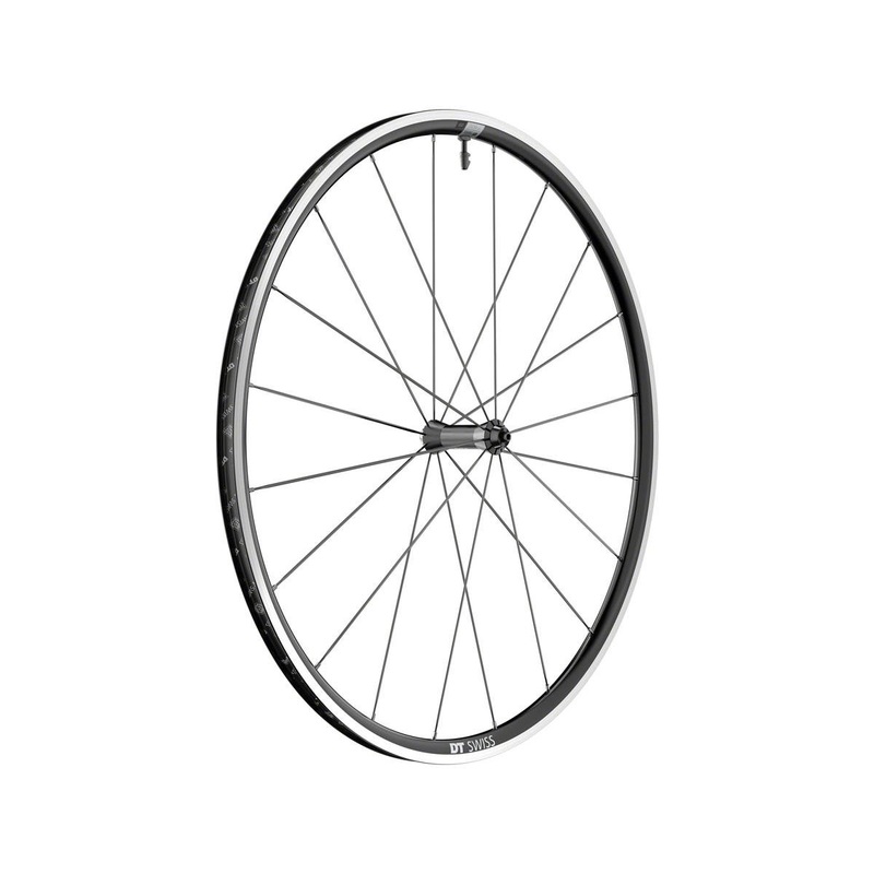 DT Swiss P 1800 Spline Road Wheels (Black) (Rim Brake) (Quick Release) (Front) (QR x 100mm) (700c)