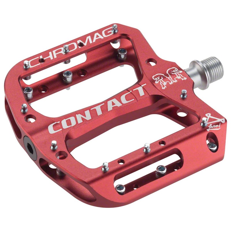 Chromag Contact Pedals (Red)