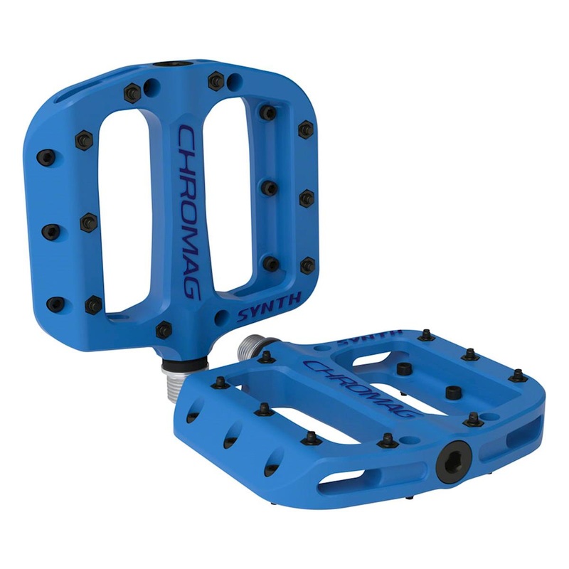 Chromag Synth Composite Platform Pedals (Blue)