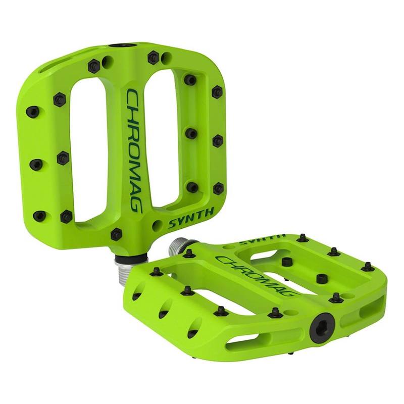 Chromag Synth Composite Platform Pedals (Green)