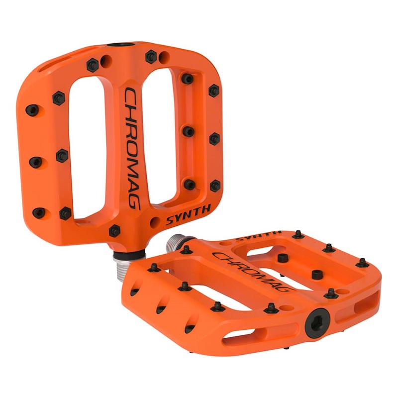 Chromag Synth Composite Platform Pedals (Orange)