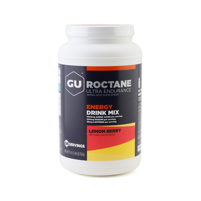 GU Roctane Energy Drink Mix (Lemon Berry w/Caffeine) (55oz)