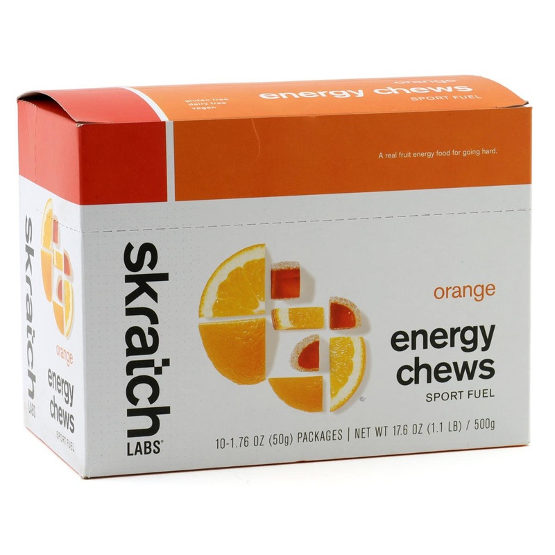 Skratch Labs Energy Chews Sport Fuel (Orange) (10 | 1.7oz Packets)