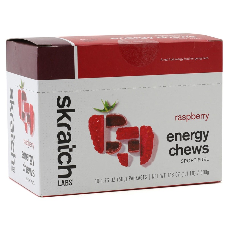 Skratch Labs Energy Chews Sport Fuel (Raspberry) (10 | 1.7oz Packets)