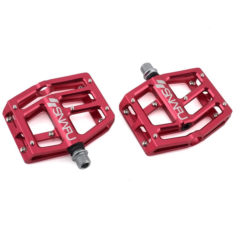 Snafu Cactus Pro Pedals (Red) (9/16″)