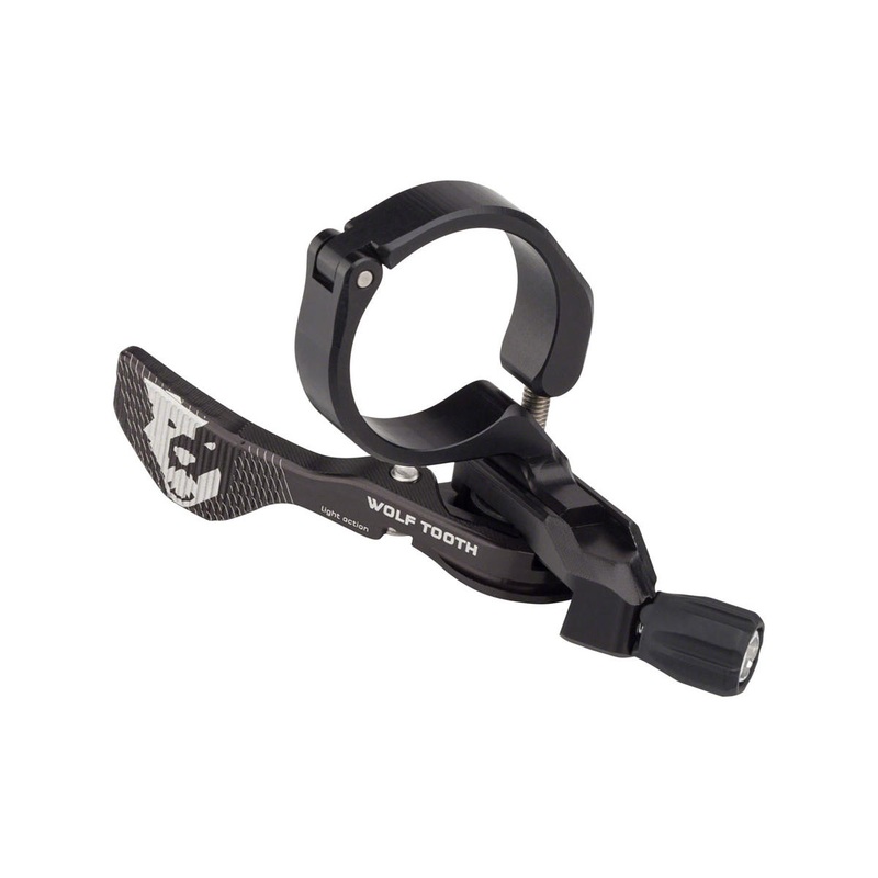 Wolf Tooth Components ReMote Light Action Dropper Lever (Black) (31.8mm Clamp)