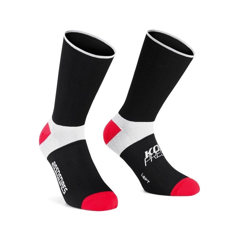 Assos Kompressor Socks (Black Series) (M)