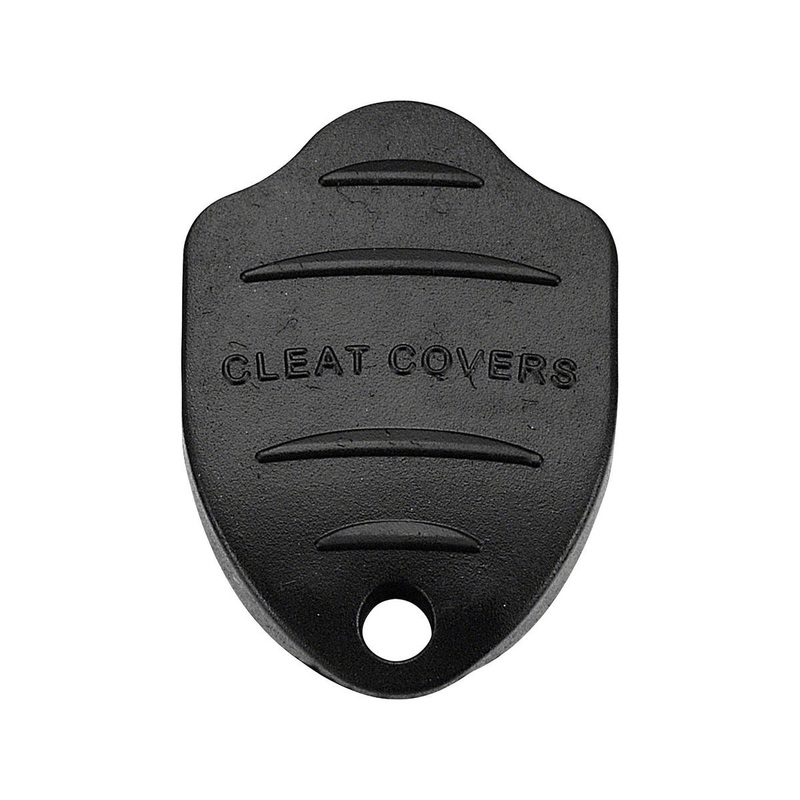 Exustar Cleat Covers (Black) (1 Pair) (Shimano SPD)