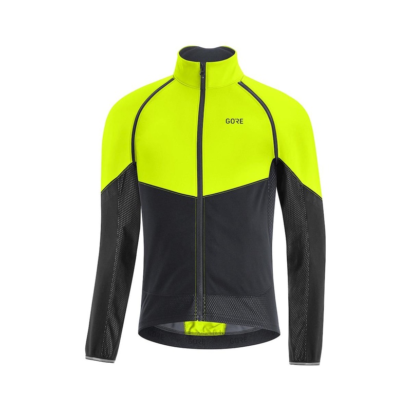 Gore Wear Men’s Phantom Jacket (Neon Yellow/Black) (L)