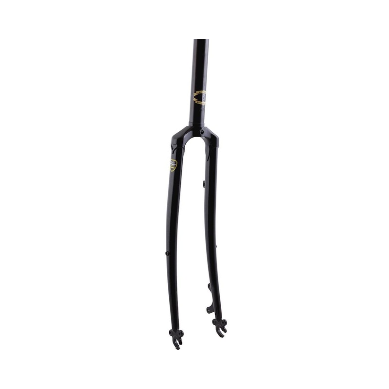 Soma Lugged CX Fork (Black) (Disc) (QR) (Straight) (44mm Rake)