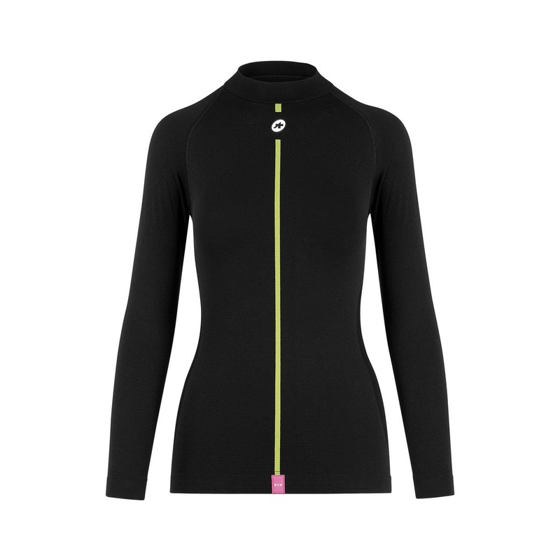 Assos Women’s Spring Fall Long Sleeve Skin Layer (Black Series) (S)