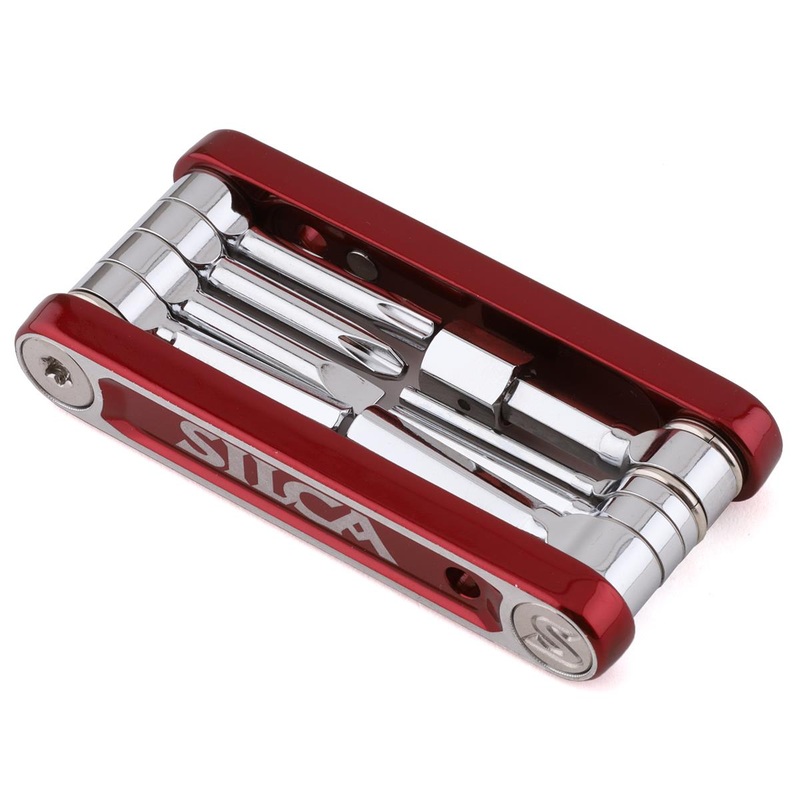 Silca Nove Italian Army Knife (Red) (9-Tool)