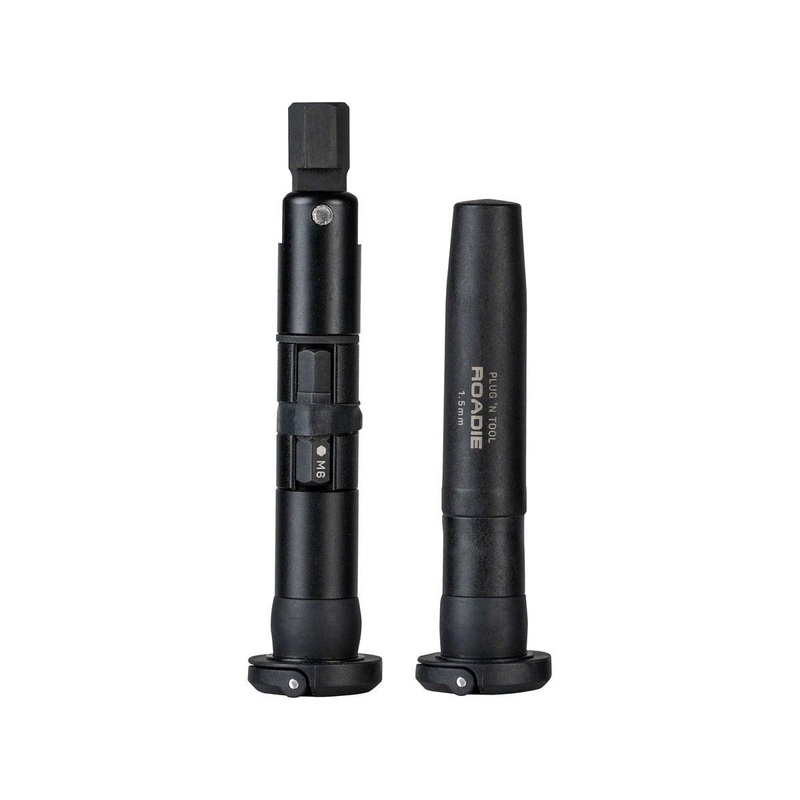 Topeak Plug’n Tool Roadie (Handlebar Inserts for Road) (w/1.5mm Tubeless Tire Repair Tool & Plugs)