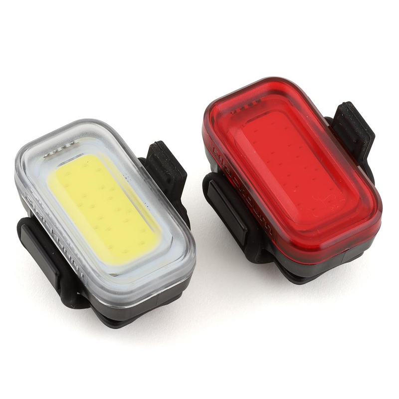 Blackburn GRID Headlight & Tail Light Set (Black)