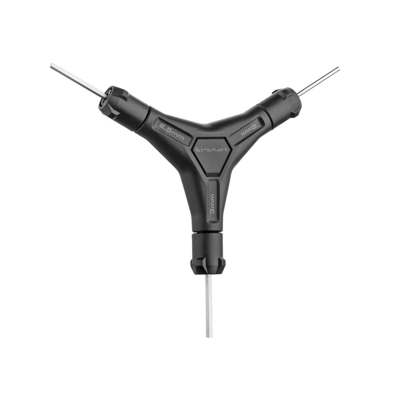 Birzman Y-Grip S Wrench (Black) (2/2.5/3mm Hex)