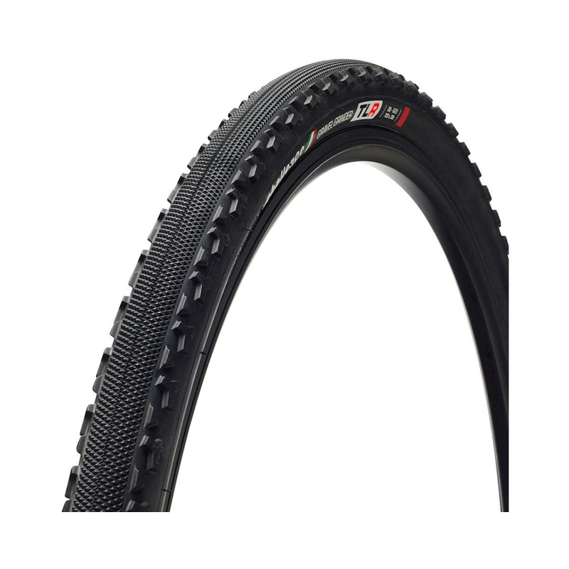 Challenge Gravel Grinder Vulcanized Tubeless Tire (Black) (700c) (38mm) (Nylon)