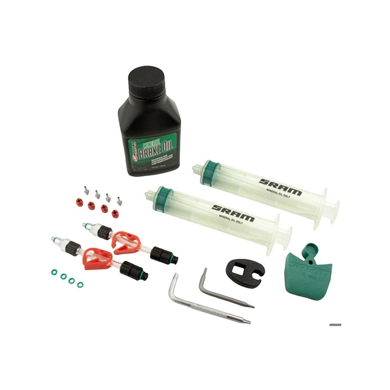 SRAM Standard Mineral Oil Bleed Syringe Hose Kit (w/ Oil)