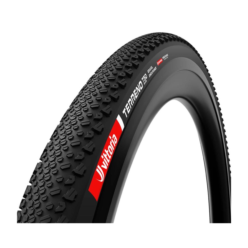 Vittoria Terreno T50 Mixed Gravel Tubeless Tire (Black) (700c) (40mm) (Graphene 2.0/Endurance)