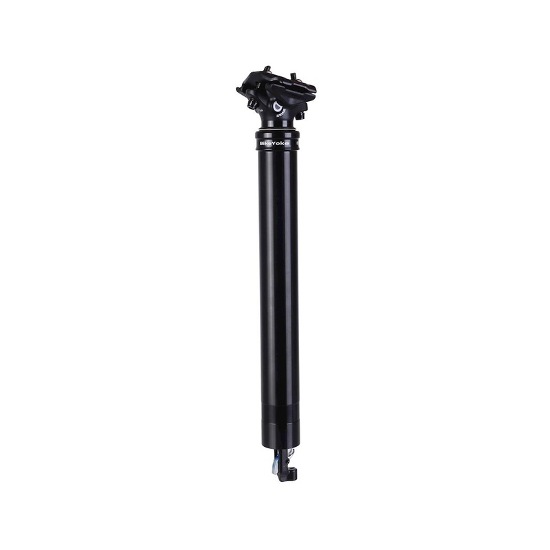 Bike Yoke Divine Dropper Seatpost (Black) (No Remote) (30.9mm) (397mm) (125mm)