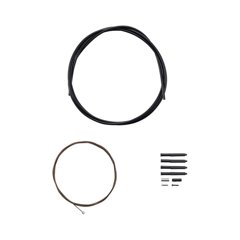 Shimano XTR SP41 Stainless w/Polymer Coating Derailleur Cable Set (Black) (1.2mm) (2100mm)