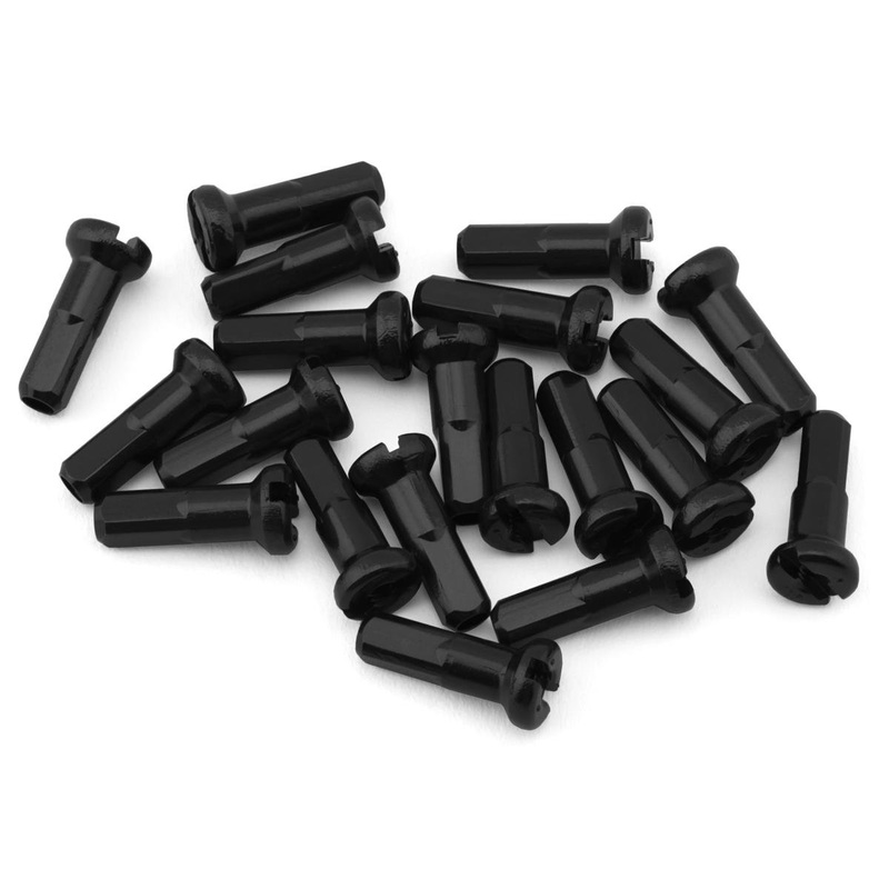 USA Brand 14g Brass Nipples (Black) (Bag of 20)