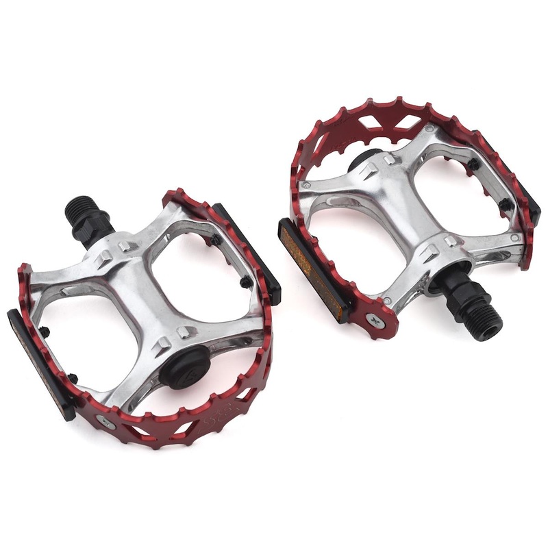 SE Racing Bear Trap Pedals (Red)