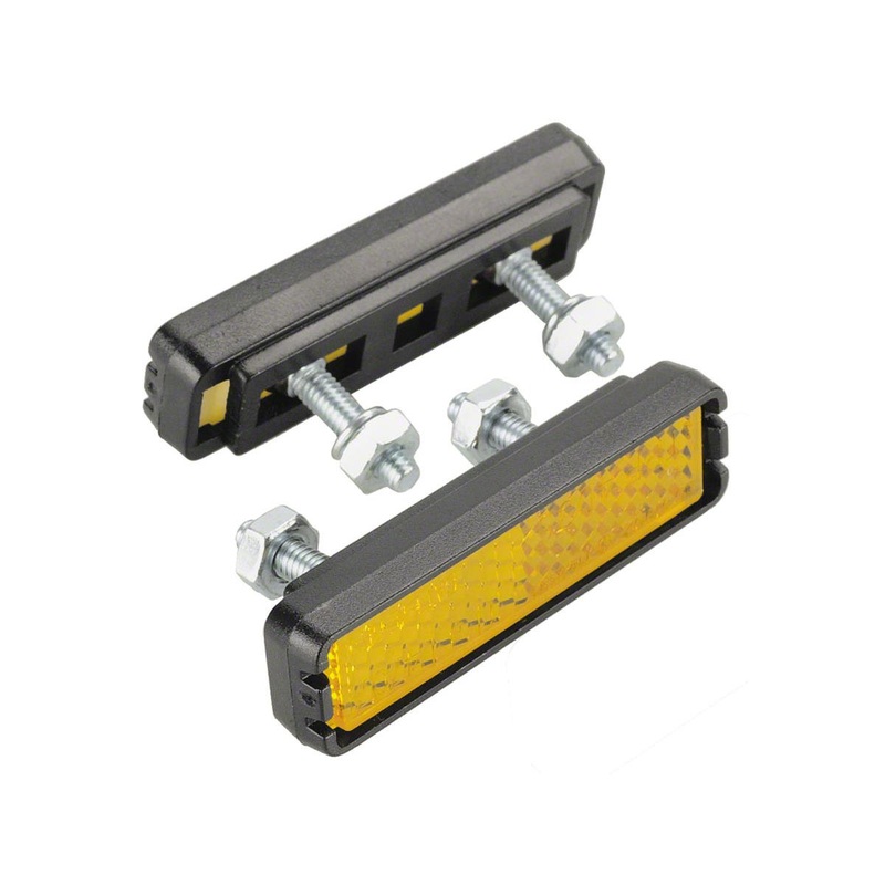 Wellgo Bolt-On Pedal Reflector Set